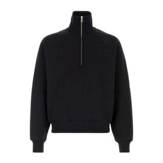Ami Hoodies & sweatvesten, Heren, Zwart, S, Zip-throughs