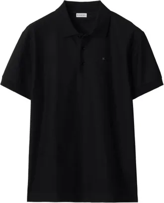 Burberry Metal Knight Cotton Polo Shirt, Size Medium