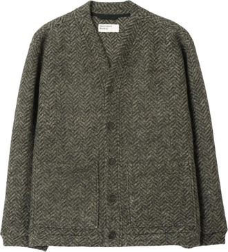 Universal Works Cardigan Advance - - Knitwear - Uomo - Verde - L