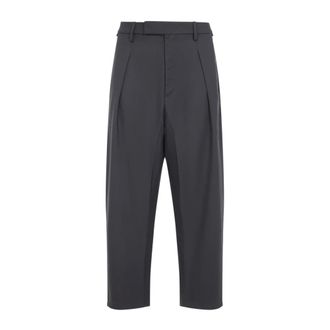 Mordecai Slim-fit Trousers, male, Gray, Size: M Slim-fit Trousers