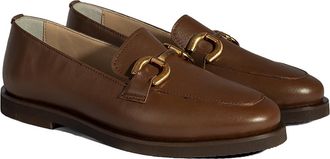 Desa Woman Slip-Ons - Leather Upper, Slip-On, Easy Fit, Flat Heel, Breathable | Brown - 40