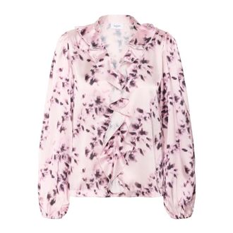 Saint Tropez Overhemden, Dames, Paars, XS, Blouse