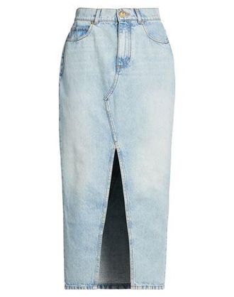 Balmain BOTTOMWEAR - Denim skirts on YOOX.COM