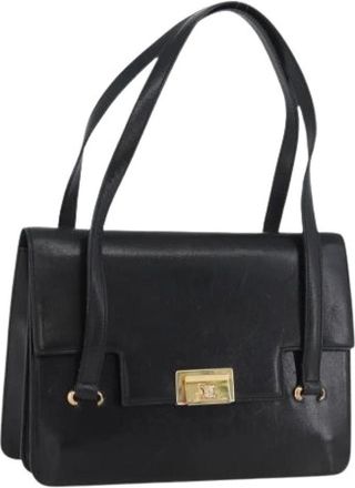 Celine Pre-owned Shoulder Bags, female, Black, Size: ONE SIZE Pre-owned Vintage Hand Bag
