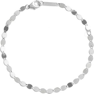 Lana Jewelry Nude 14K Gold Link Bracelet in White Gold at Nordstrom, Size 7 In