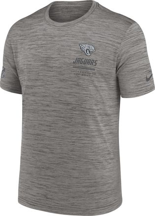 Nike Jacksonville Jaguars Sideline Team Issue Velocity Nike Mens Dri-FIT NFL T-Shirt in Grey | 02ER06G9N-7VD