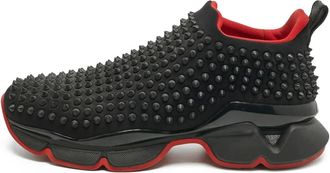Christian Louboutin Sneakers con borchie - Nero
