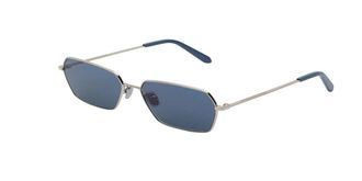 Retro Superfuture BALARM BLUISSIMO O5D Mens Sunglasses Silver Size 59