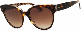 Kate Spade New York Ladies Brown Cat Eye Sunglasses AUBRIELLAGS