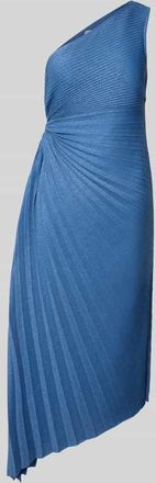 Vera Mont Cocktailkleid mit seitlicher Raffung in Hellblau, Größe 34