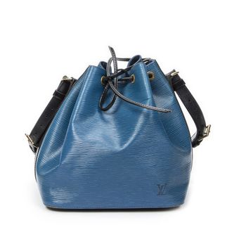 Louis Vuitton Pre-owned Womens Noe Bicolor PM Shoulder Bag - Blue - One Size