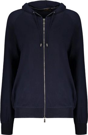 Moorer Mujer, Sudaderas, Azul, Talla: S