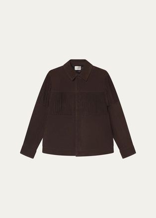 Frame Denim The Suede Rodeo Jacket
