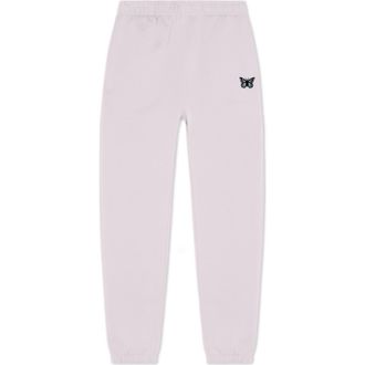 Dalix Butterfly Midweight Relaxed Fleece Track Pants in Orchid at Nordstrom, Size Xx-Large