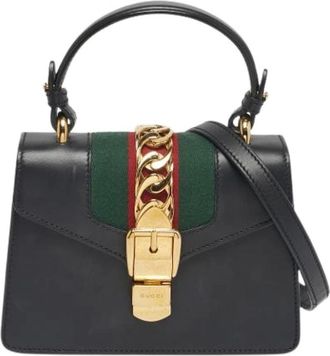 Gucci Pre-owned Handbags, female, Black, Size: ONE SIZE Pre-owned Handbag