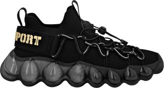 Plein Sport The Bubble Gen. X.02 Tiger Runner Sneaker - unisex - Hardloopschoenen - Zwart - 41 EU - Polyester - Fitness
