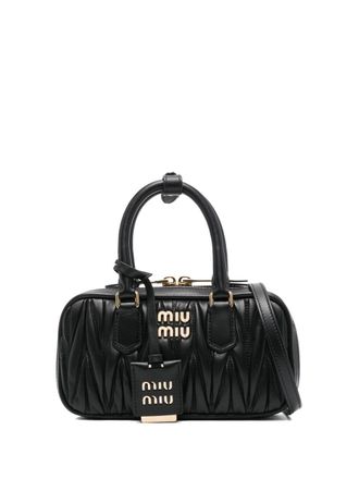 Miu Miu Borsa tote Arcadie - Nero