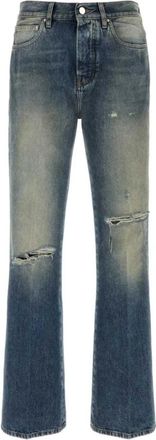 Amiri Slashed Boot Cut Jeans - Heren - Flared Jeans - Blauw - W31 - Katoen - Jeans
