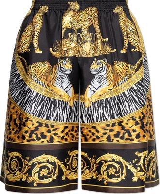 Versace Silk Shorts
