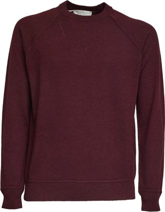 FILIPPO DE LAURENTIIS Truien & Vesten, Heren, Bruin, L, Wol, Rondgebreide Trui