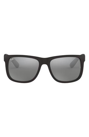 Ray-Ban Boyfriend 51mm Sunglasses in Grey Mirr at Nordstrom