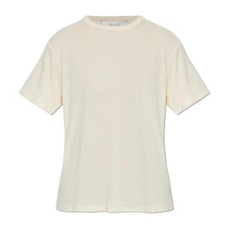 STUDIO NICHOLSON T-Shirts, female, Beige, XS, Rond T-Shirt