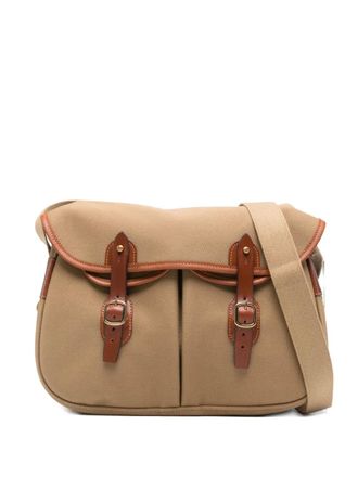 Brady Ariel leather-trimmed shoulder bag - women - Canvas/Calf Leather - One Size - Brown