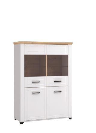 HOME AFFAIRE Vitrine »Valencia« 2 Türen mit 4mm-Sicherheitsglas, Breite 103,5 cm