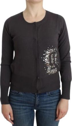 John Galliano Cardigans - Dames - Vesten - Paars - S - Wol - Truien & Vesten