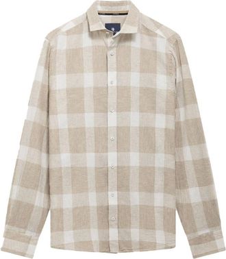 State of Art Heren, Overhemden, Beige, Maat: 2XL