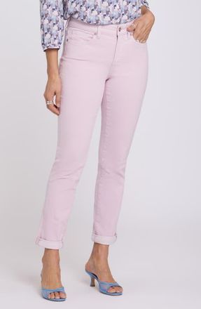 NYDJ Sheri Slim Ankle Jeans in Light Lilac at Nordstrom, Size 18