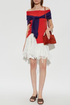 J.W.Anderson Lace Skirt, Womens, White