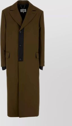 Maison Margiela single breasted coat
