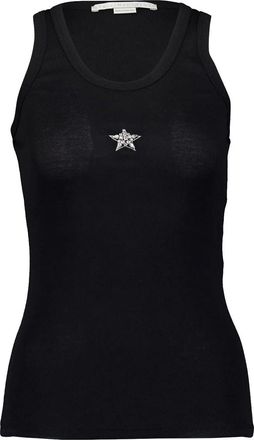 Stella McCartney Crystal Mini Star Tank Top