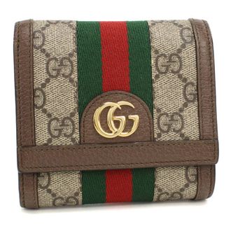 Gucci Beige Gg Supreme Wallet (Bi-Fold) (Pre-Owned)