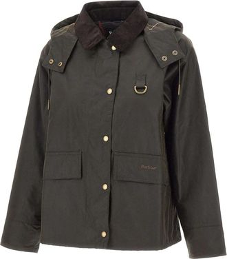 Barbour Avon Jacket - Dames - Zomerjassen - Bruin - L - Katoen - Jassen
