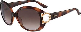 Ferragamo SF 668S 238 Womens Sunglasses Tortoiseshell Size 57