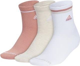 adidas 3-Pack AEROREADY Cushioned High Quarter Socks in Dark Pink at Nordstrom Rack, Size Medium