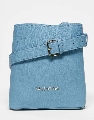 Valentino Brixton - Borsa a secchiello blu