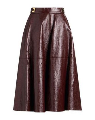 Elisabetta Franchi PARTES DE ABAJO - Faldas midi en YOOX.COM