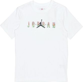 Nike Jordan Air Jordan MENS Sport DNA Crew Neck Printed Short Sleeve White CZ8084-100