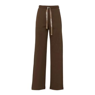 Max Mara Pantalones Anchos Smmbali - Trousers - Mujer - Marr&oacute;n - XS