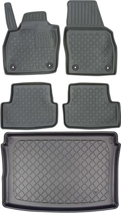 OEM Juego De Alfombrillas Para Coche Y Alfombrilla Para Maletero Para Seat Arona Suv A Partir De Noviembre De 2017
