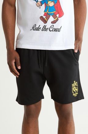 Prince Brushed Fleece Shorts in Black at Nordstrom, Size Medium