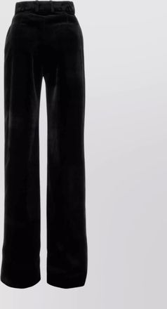 Ermanno Scervino velvet wide-leg trousers