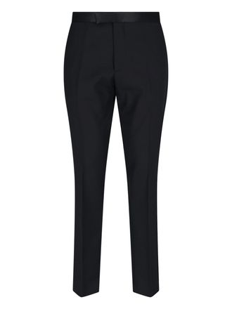 Tagliatore Virgin Wool Blend Pant Suit - Black