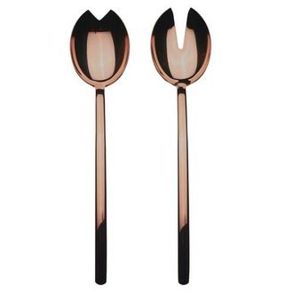 Mepra Due Salad Serving Set - 2 Pieces in Bronze at Nordstrom