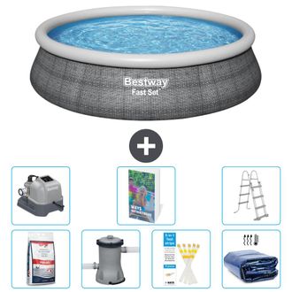 Bestway Piscina Bestway Fast Set Redonda - 457x107 Cm - 8-piezas S503