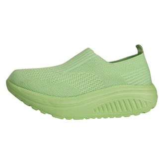Generic Womens Mesh Casual Running Shoes Knit Slip On Platform Wedge Sneakers for Women Non Slip Workout Tennis Athletic Jogging Walking Shoes Lightweight Arc