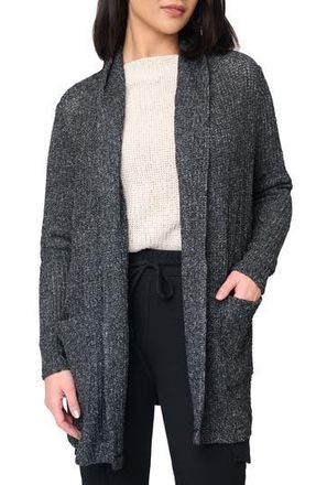 Gibsonlook Shawl Collar Cardigan in Black at Nordstrom Rack, Size Xx-Small